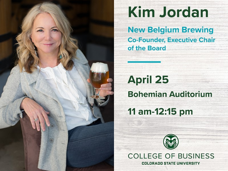 April 25: 'Meet the Founder' Distinguished Speaker- Kim Co-Founder New Belgium Brewing! | Inclusive Excellence | Colorado State University